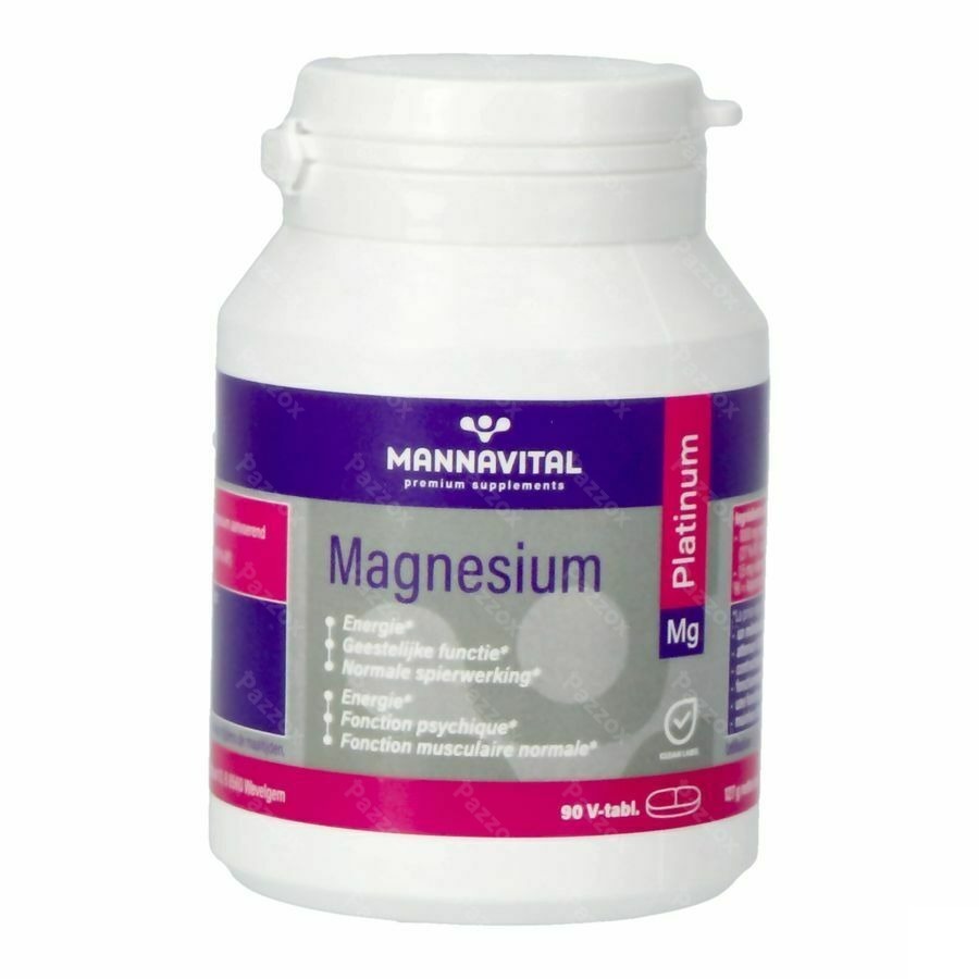 Mannavital Magnesium Platinum 90 Comprimés