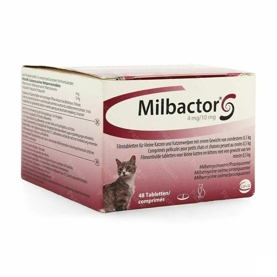 Milbactor 4mg/10mg Comp 48