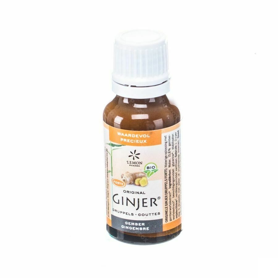 Ginjer Original Forte Gouttes 20ml - Lemon Pharma