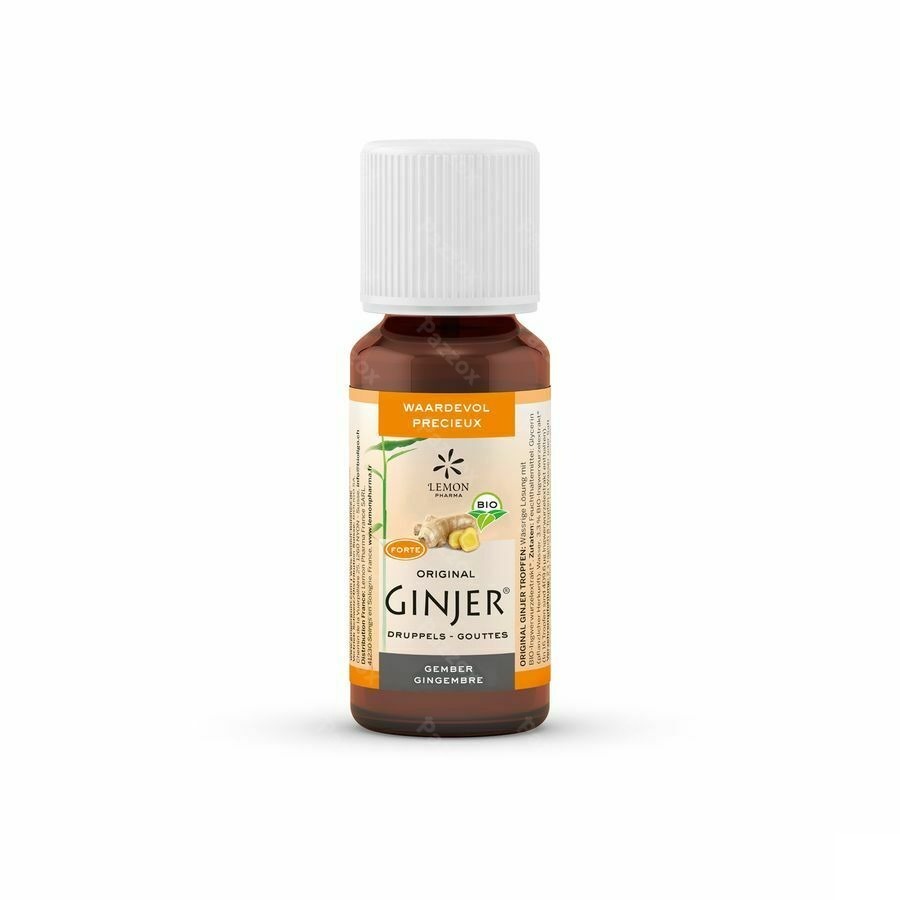 Ginjer Original Forte Gouttes 20ml - Lemon Pharma