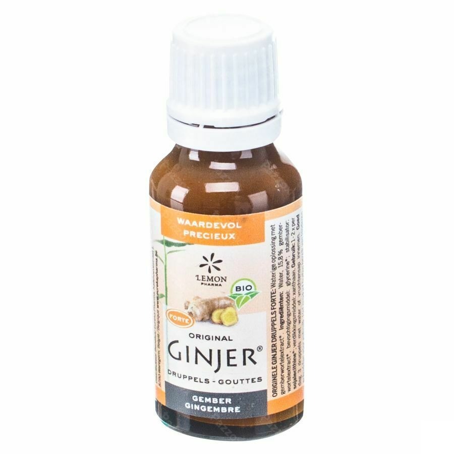 Ginjer Original Forte Gouttes 20ml - Lemon Pharma