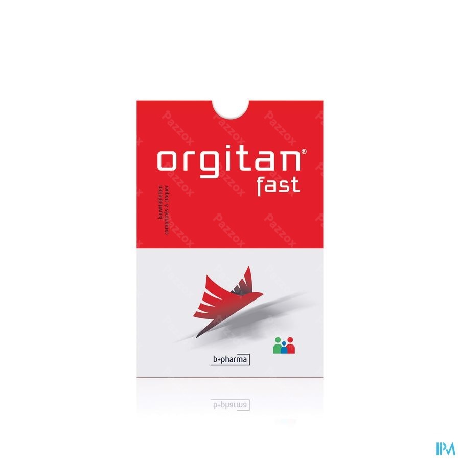 Orgitan Fast 6 Comprimés à Croquer