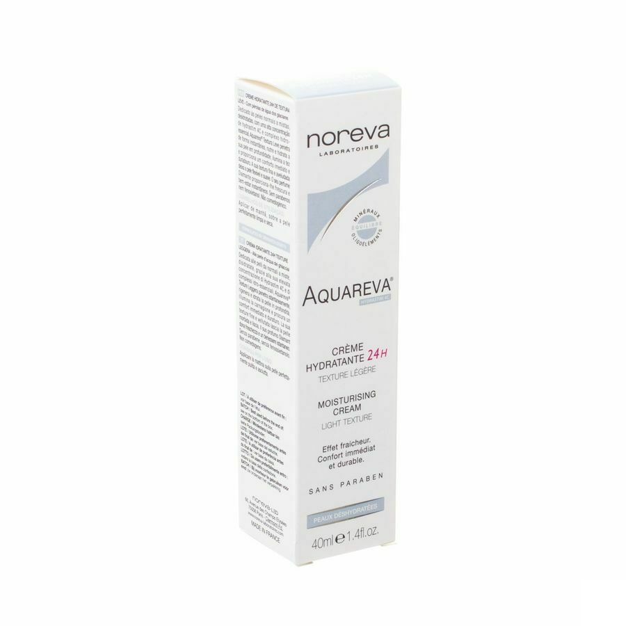 Aquareva Creme Hydra 24h Texture Legere Tube 40ml