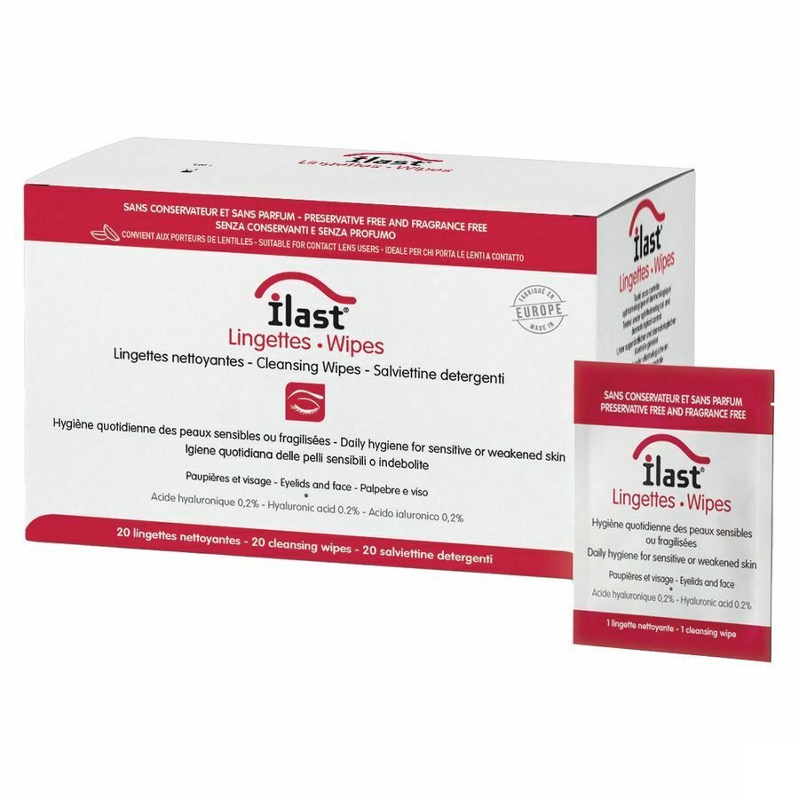 Ilast Lingettes Nettoy. Sterile 20