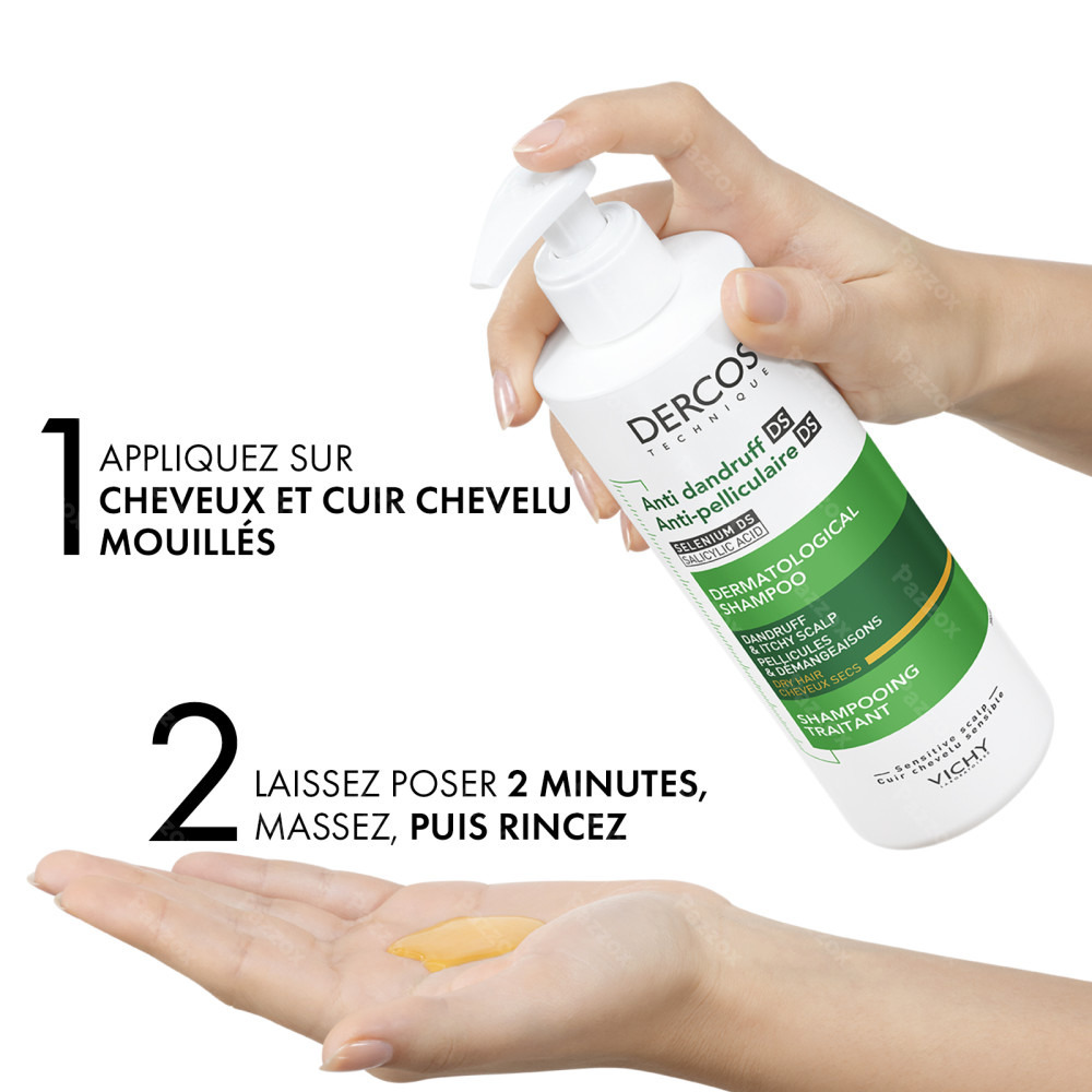 Vichy Dercos Anti-Pelliculaire Cheveux Secs 390ml