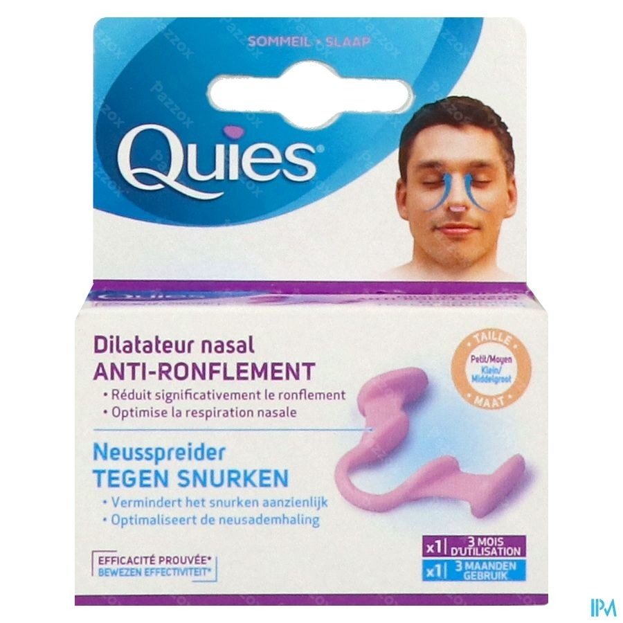 Quies A/ronflement Dilateur Nasal Petit/moyen 1