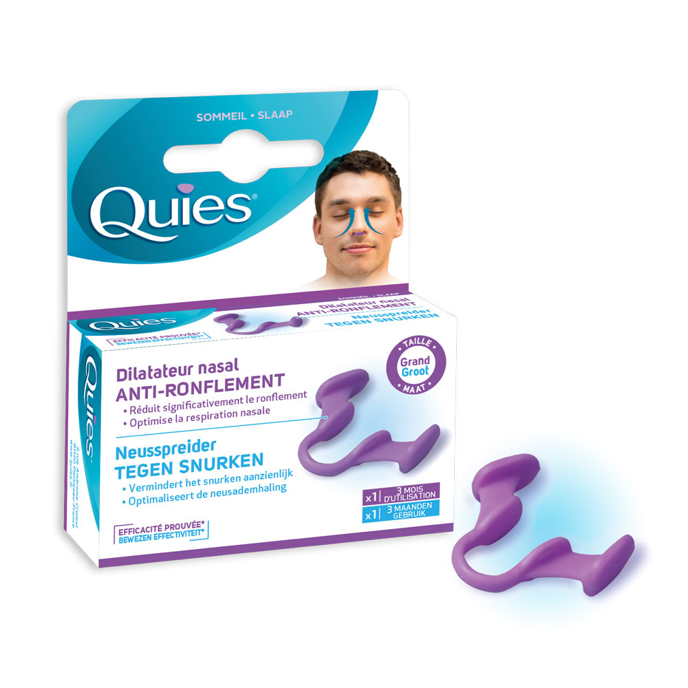 Quies A/ronflement Dilateur Nasal Grande 1