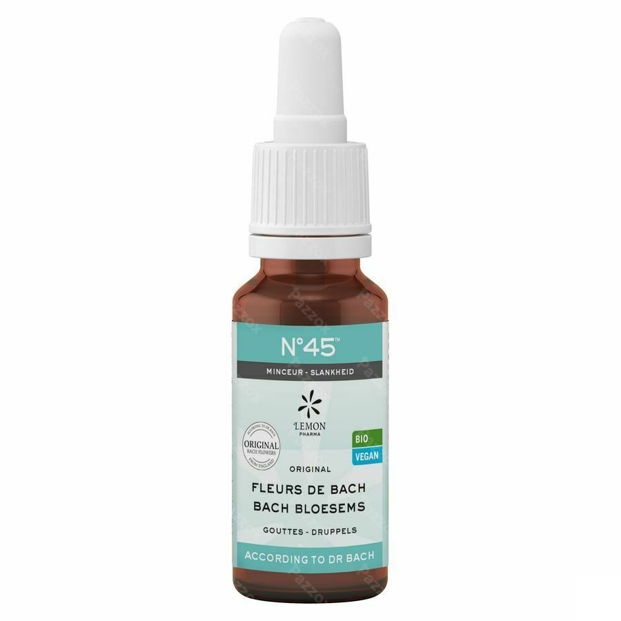 Fleurs de Bach Bio N°45 Gouttes Maigrir 20ml