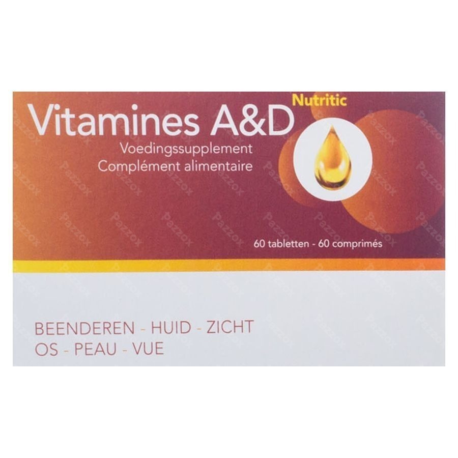 Nutritic Vitamines A&d Comp 60 7387 Revogan