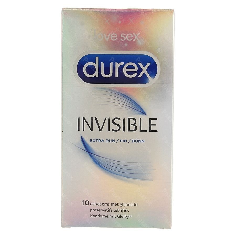 Durex Invisible Extra Fin 10