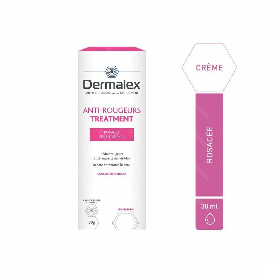 Dermalex Crème Anti-Rougeurs 30g
