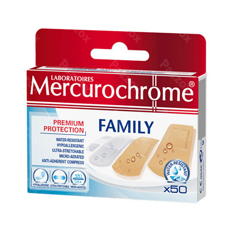 Mercurochrome Pansement Family 50