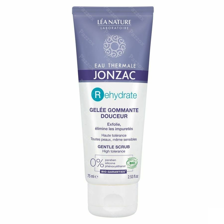 Jonzac Rehydrate Gommage Bio Creme Tube 75ml