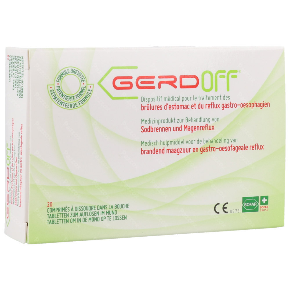 Gerdoff Comp A Croquer 20x1100mg