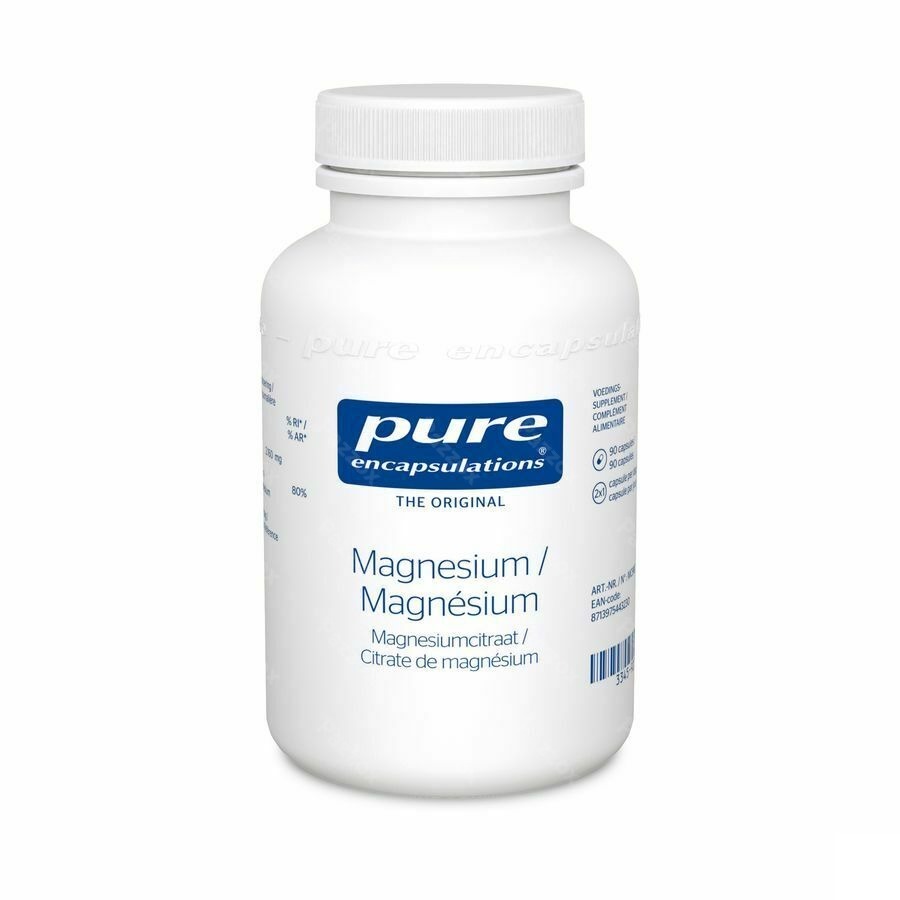 Pure Encapsulations Magnesium Citrate Caps 90