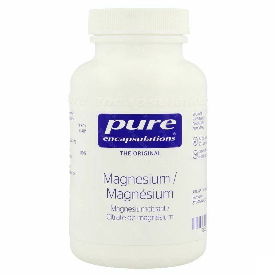 Pure Encapsulations Magnesium Citrate Caps 90