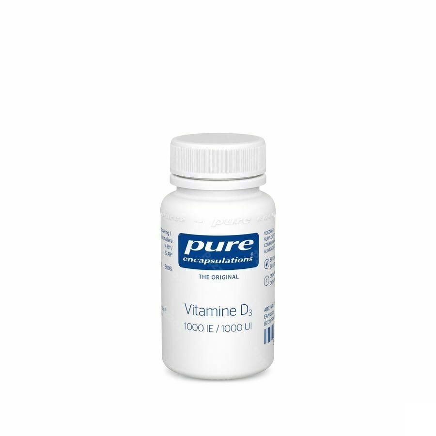 Pure Encapsulations Vitamine D3 1000ui Caps 60