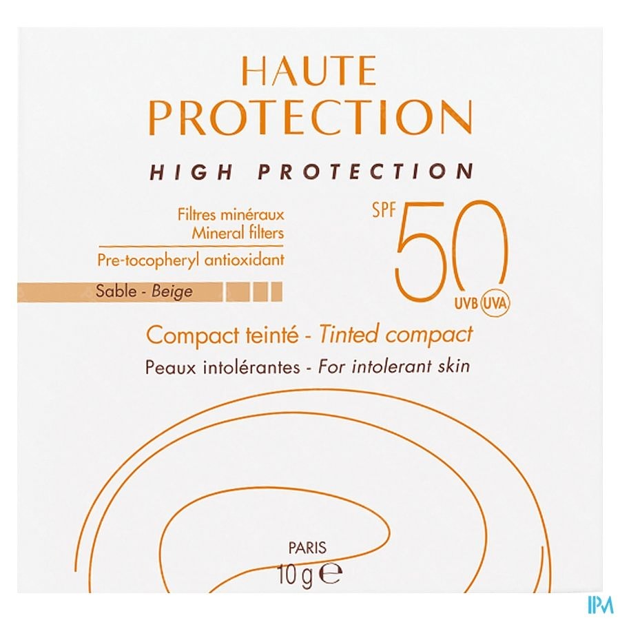 Avène Soleil Compact Teinte SPF50+ Sable 10g