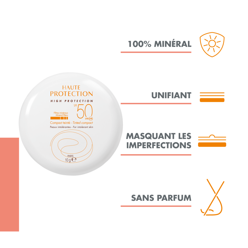 Avène Soleil Compact Teinte SPF50+ Sable 10g