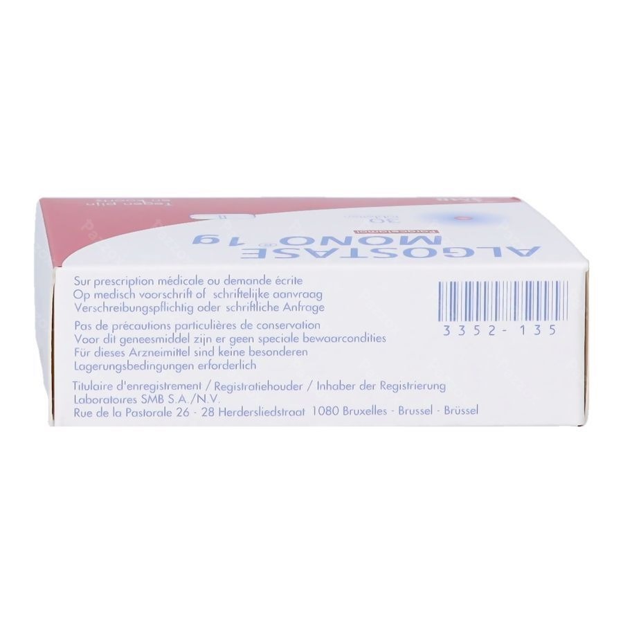 Algostase Mono 1g Comp 30 X 1g