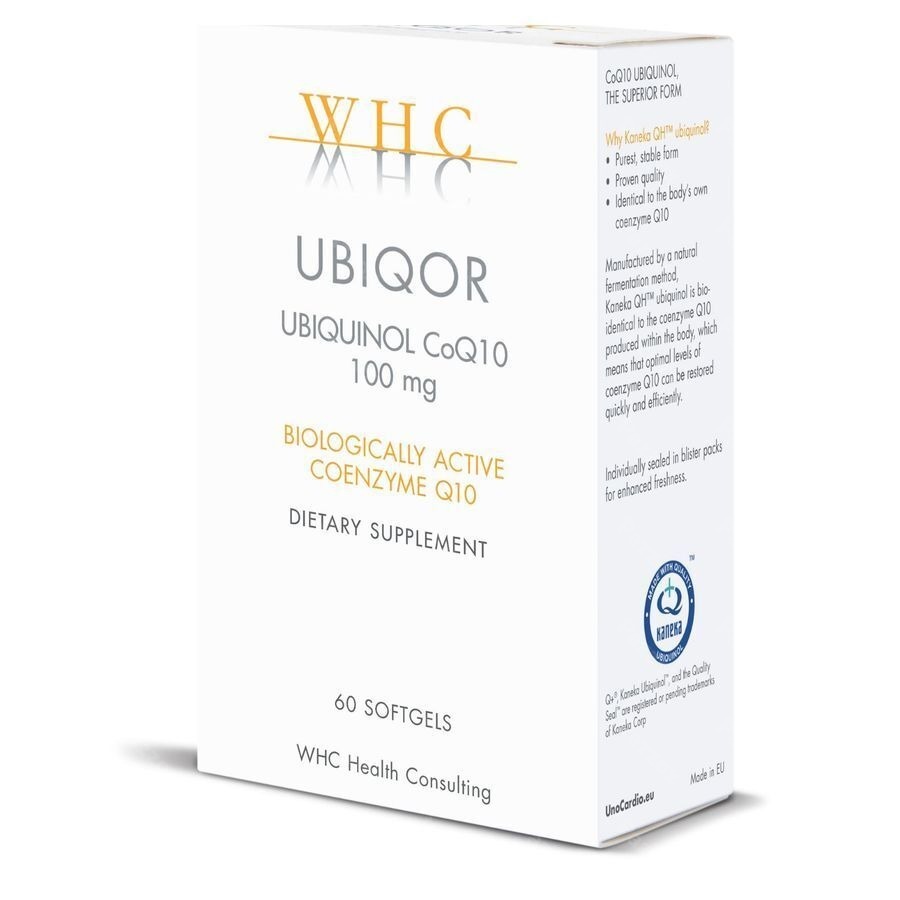 Ubiqor Ubiquinol 100mg Softgels 60