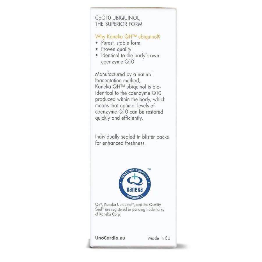 Ubiqor Ubiquinol 100mg Softgels 60