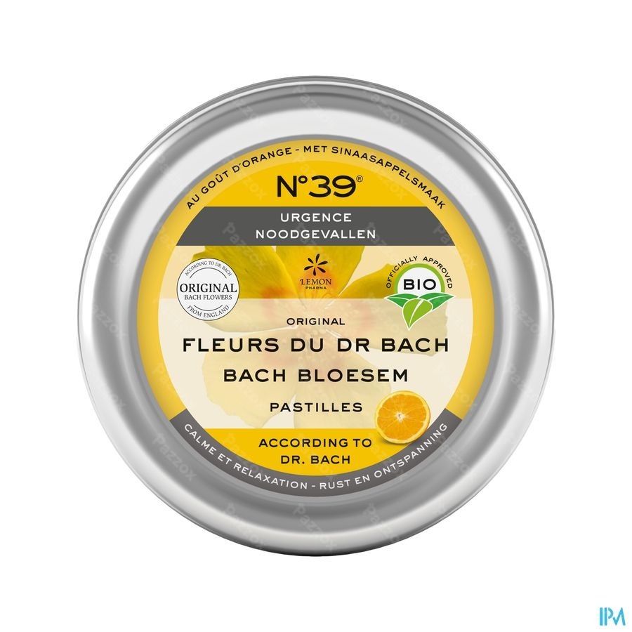 Fleurs de Bach Bio N°39 Pastilles Urgence 50g