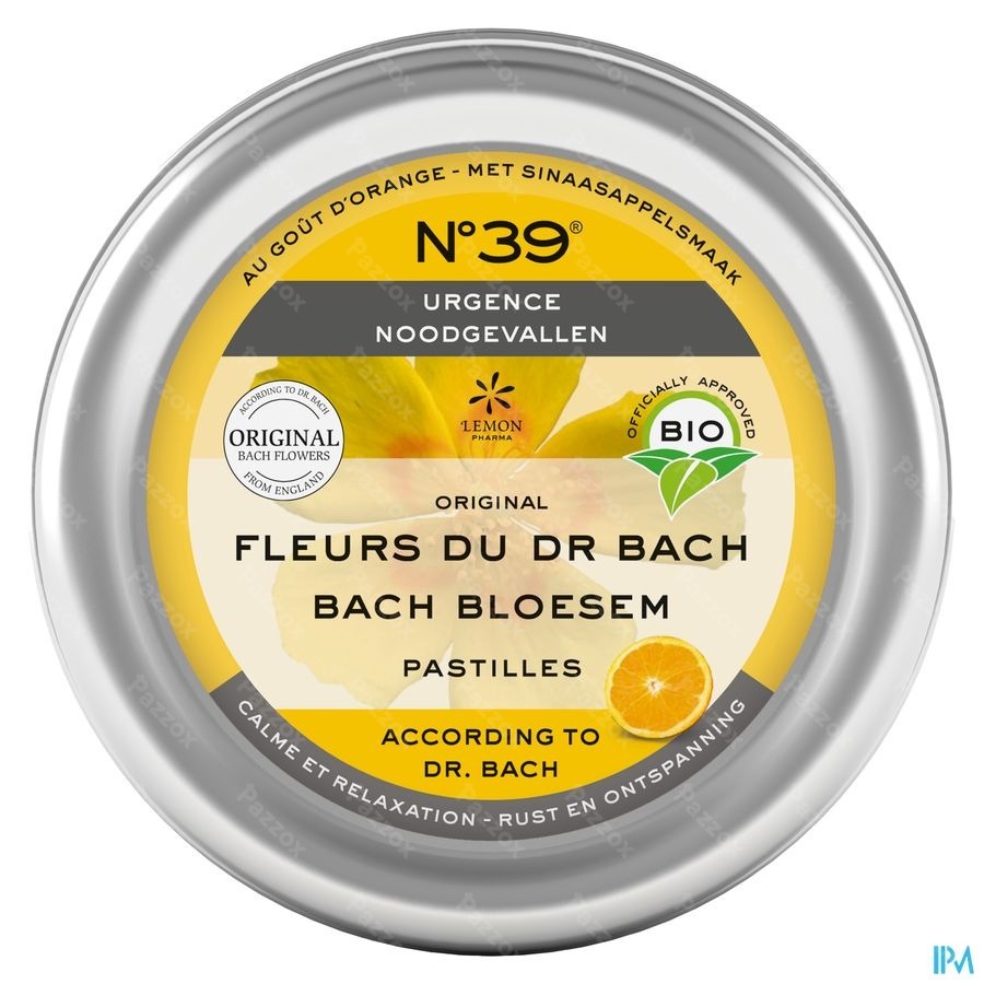 Fleurs de Bach Bio N°39 Pastilles Urgence 50g