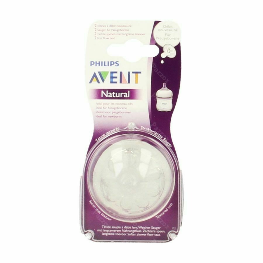 Philips Avent Natural Tetine First 2 SCF657/27