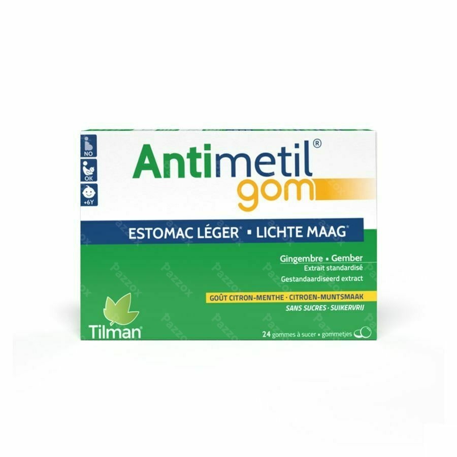 Antimetil Gom 24 gommes