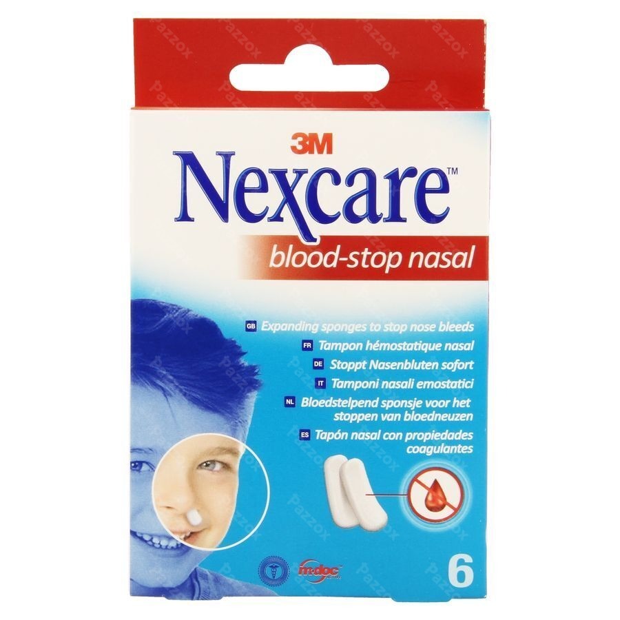 Nexcare Bloodstop Plug Nasal Impregne 6 N1700np