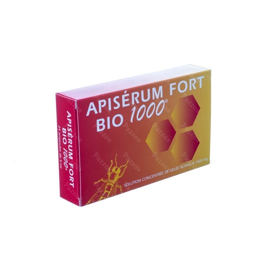 Apiserum Fort Bio 1000 Amp 24 X 5ml