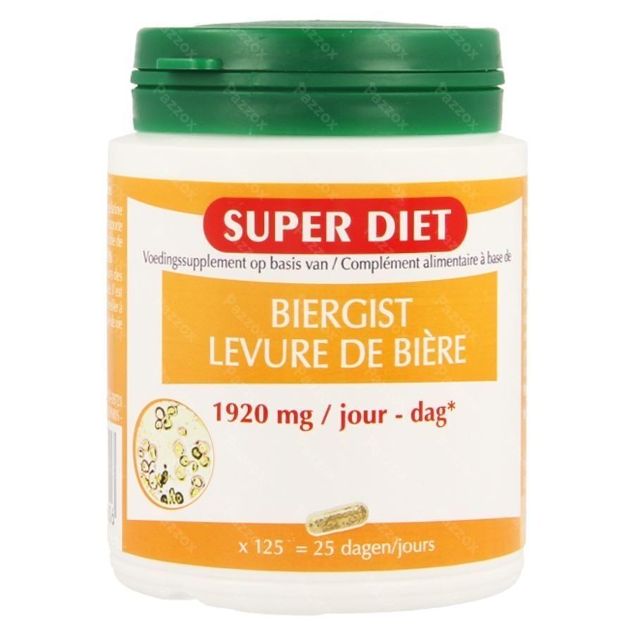 Superdiet Levure De Biere Caps 125