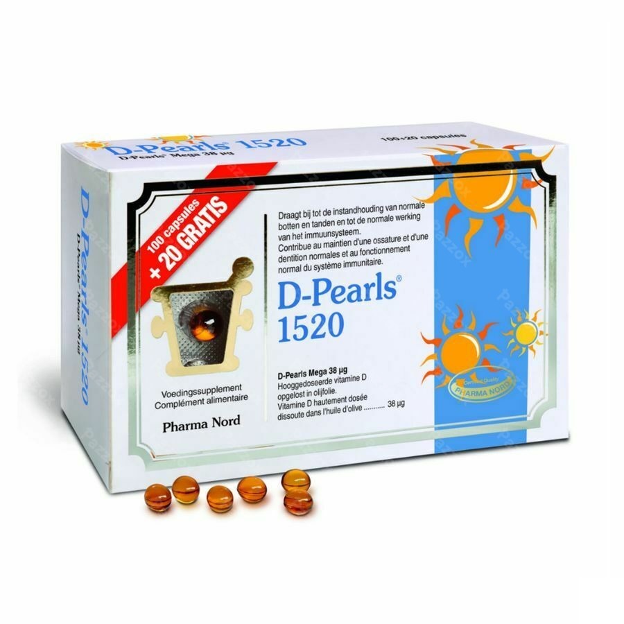 D-pearls 1520 Caps 100+20 Promo