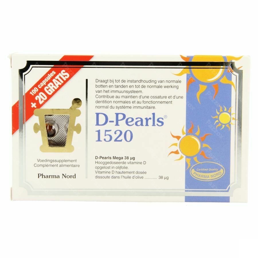 D-pearls 1520 Caps 100+20 Promo