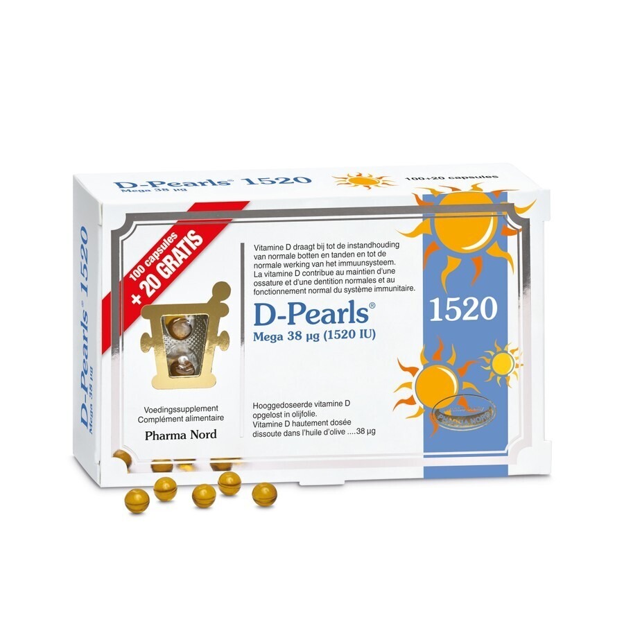 D-pearls 1520 Caps 100+20 Promo