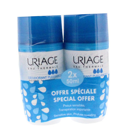 Uriage Deodorant Peaux Sensibles 2x50ml Promo
