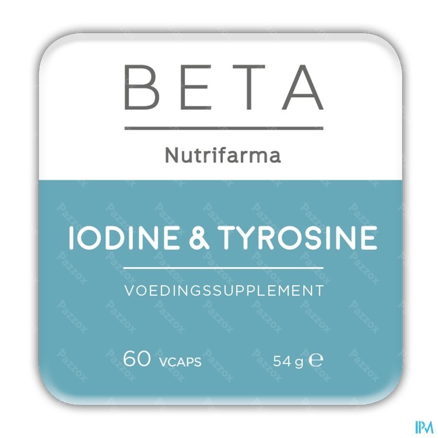 Beta Iodine & Tyrosine V-caps 60