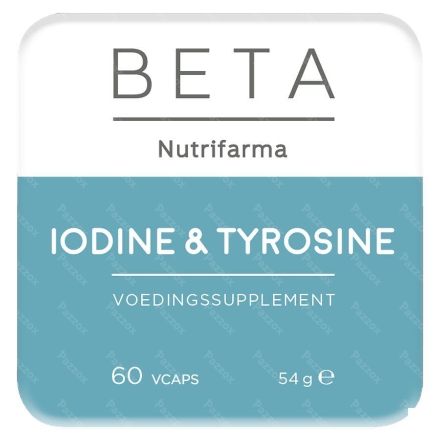 Beta Iodine & Tyrosine V-caps 60