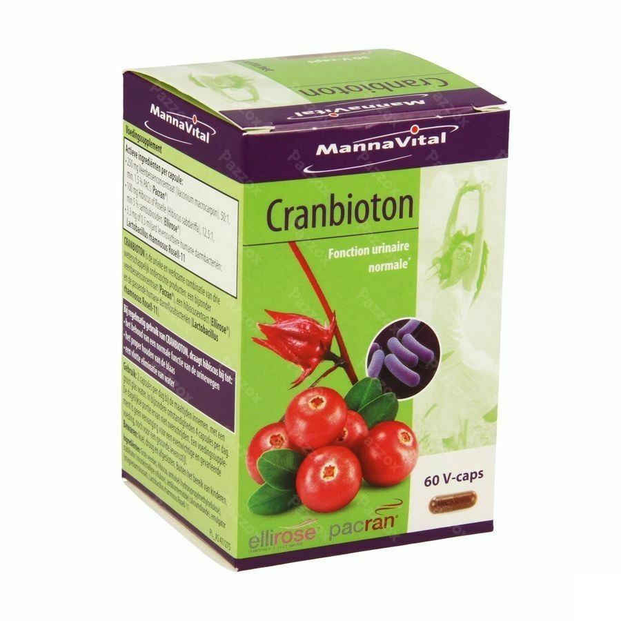 Mannavital Cranbioton V-caps 60
