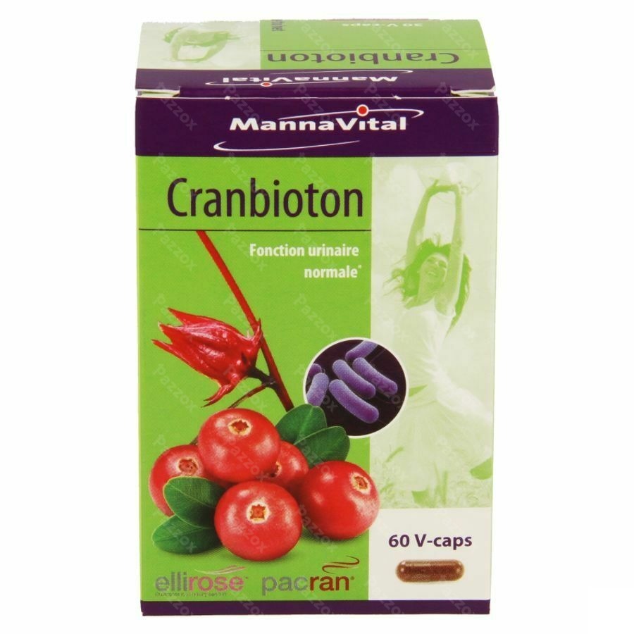 Mannavital Cranbioton V-caps 60
