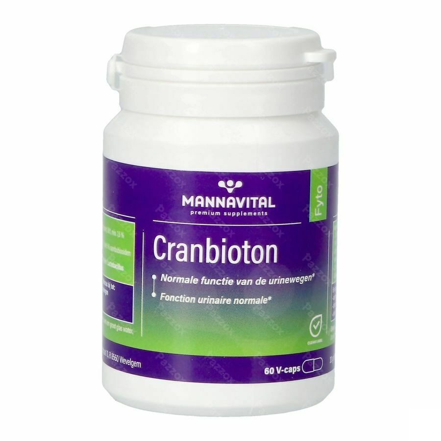 Mannavital Cranbioton V-caps 60