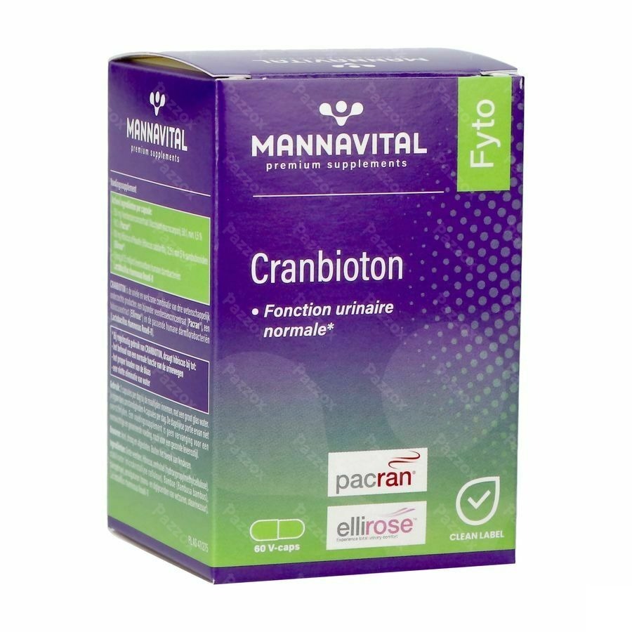 Mannavital Cranbioton V-caps 60