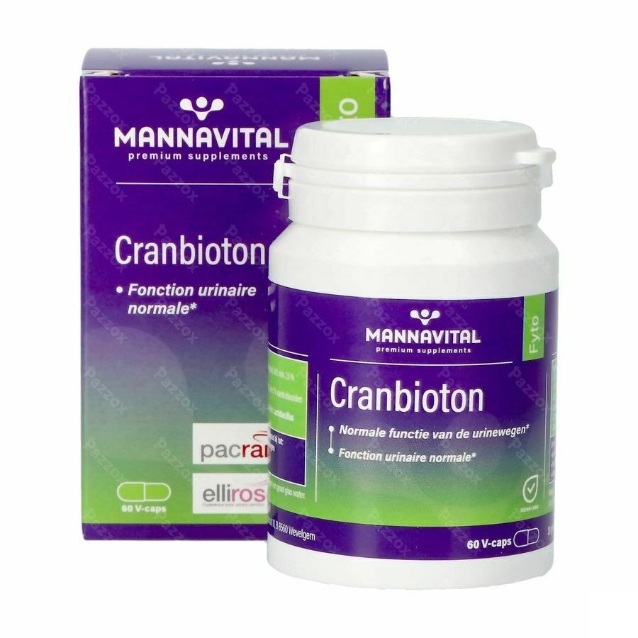 Mannavital Cranbioton V-caps 60