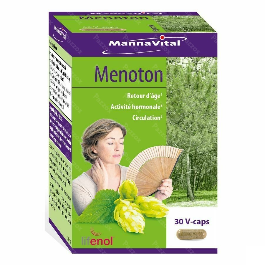 Mannavital Menoton V-caps 30