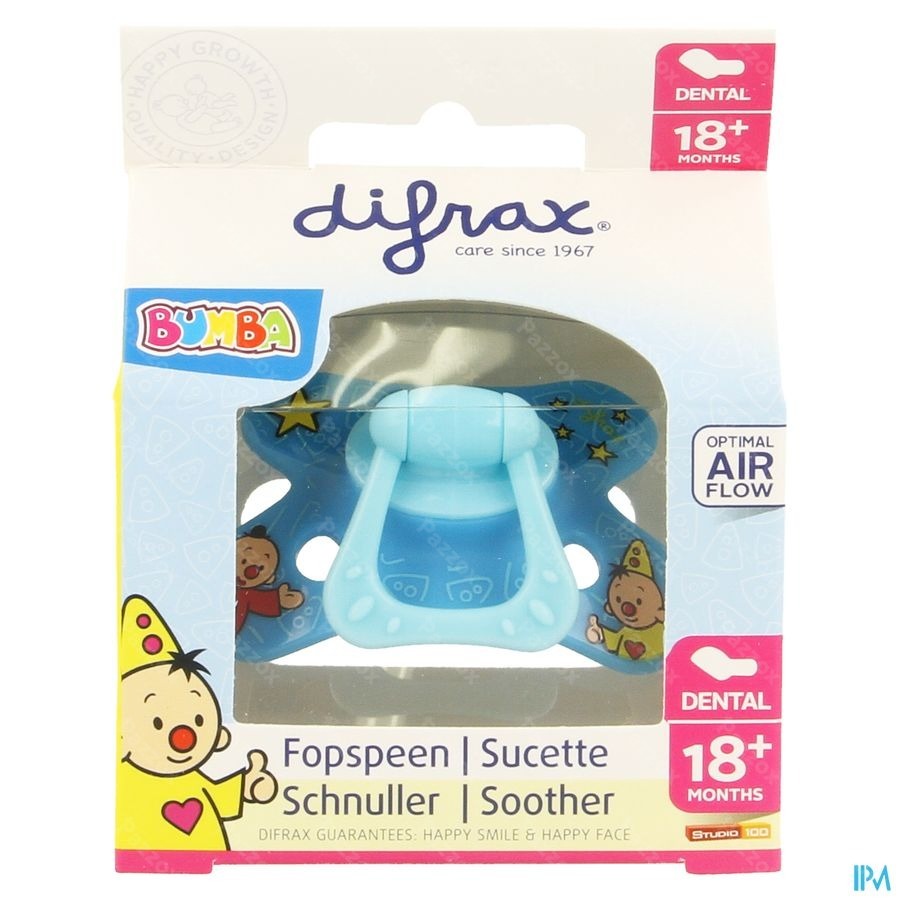 Difrax Sucette Dental +18m Bumba