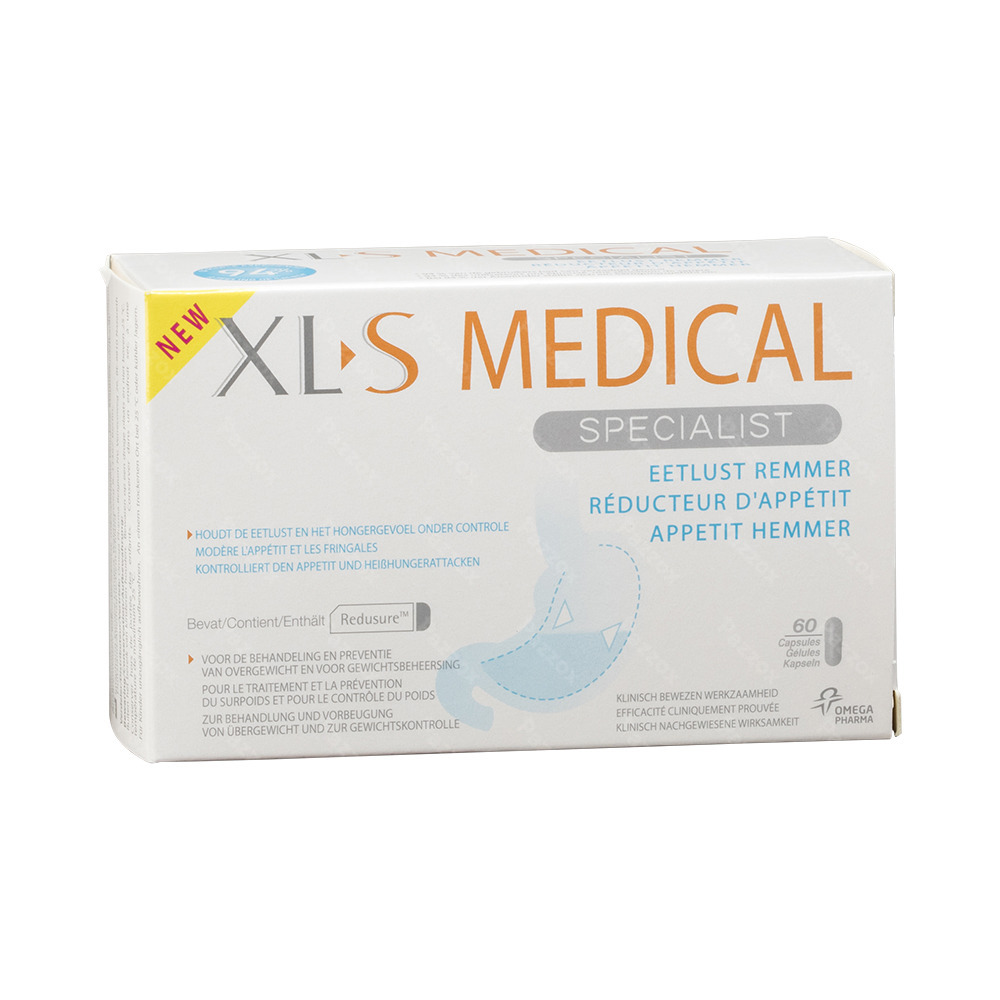 XL-S Medical Reducteur Appetit V2 60 Capsules
