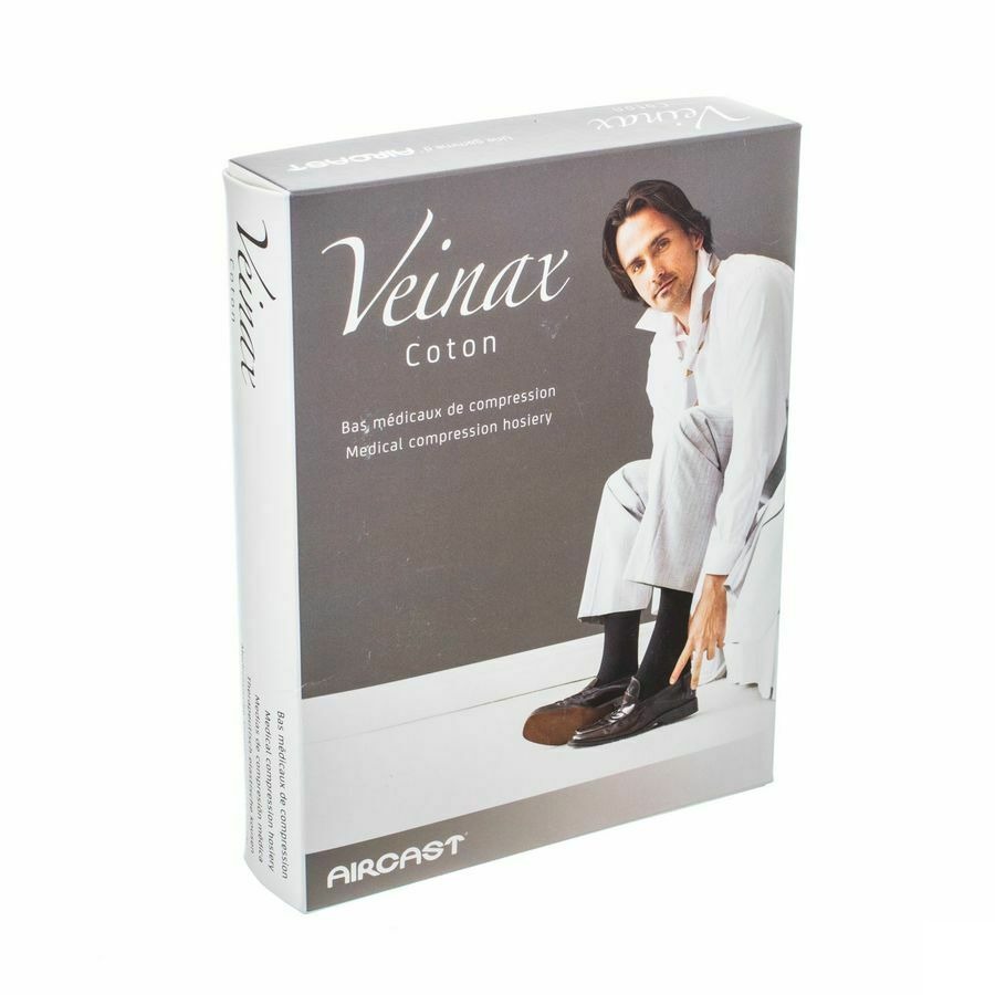 Veinax Chausset.homme Coton 2 Long Bl.marine 5