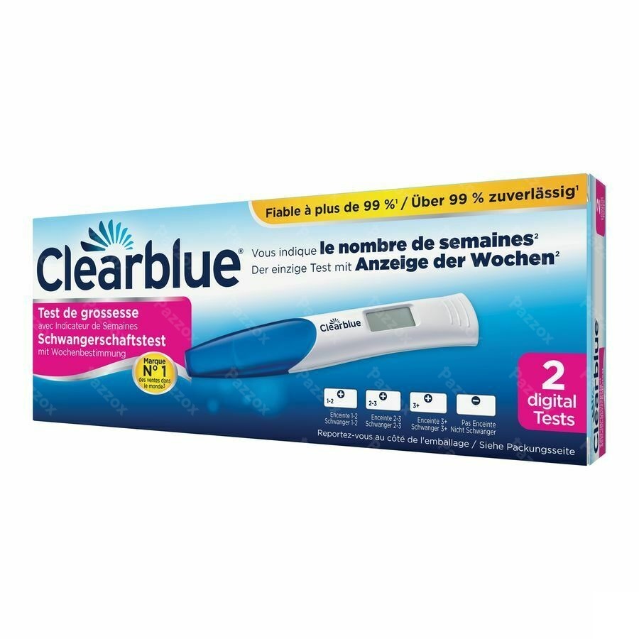Clearblue Digital Test Grossesse 2
