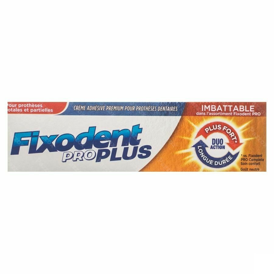 Fixodent Pro Plus Duo Action Pate Adhesive 40g